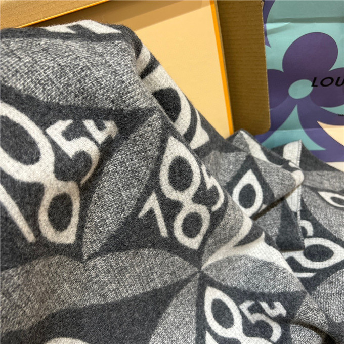KHĂN Louis Vuitton LV Cashmere scarf