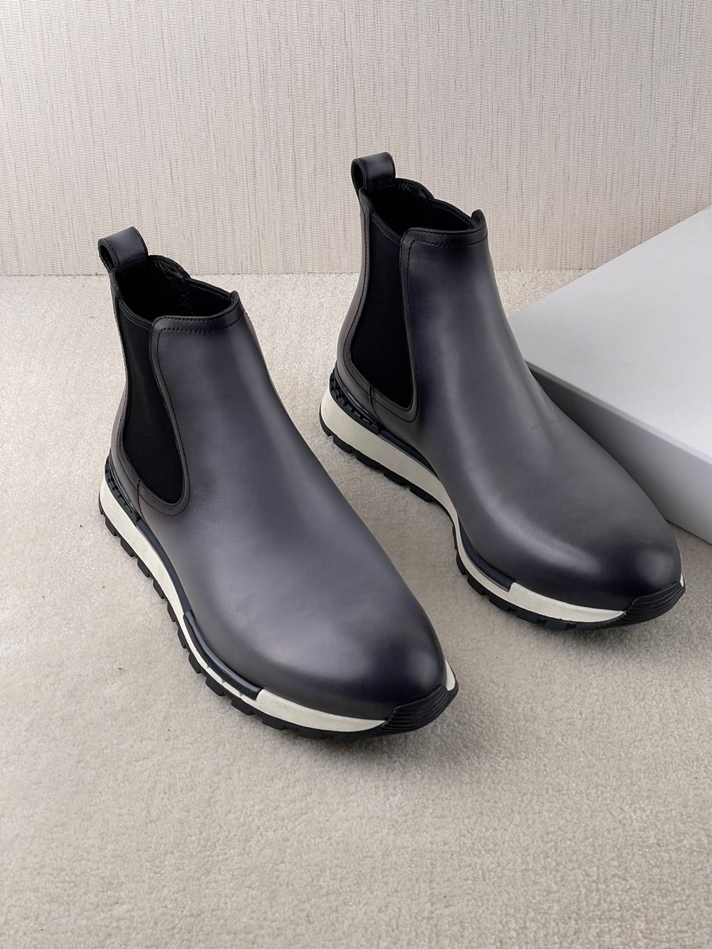 GIÀY BERLUTI SNEAKERS HIGH TOP TOP QUALITY SHOES AAA