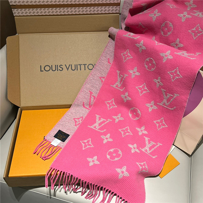 KHĂN Louis Vuitton LV Cashmere scarf