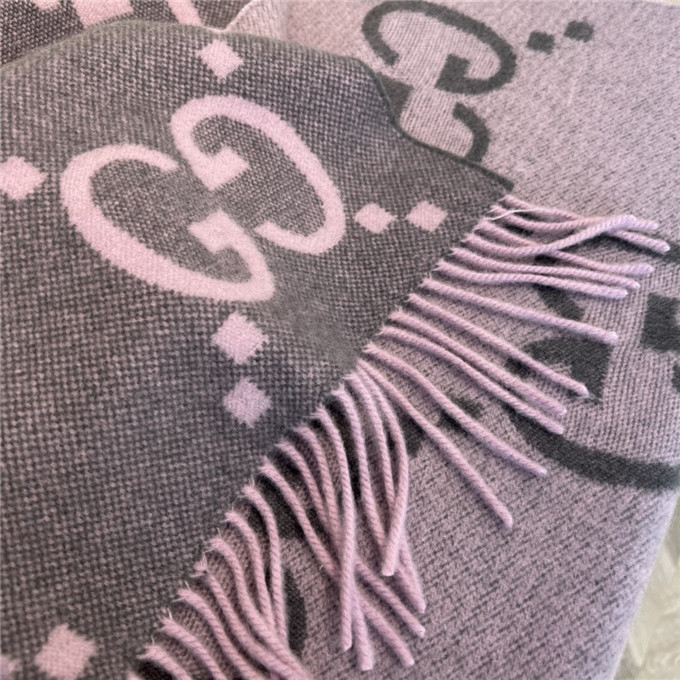 KHĂN Gucci GG Cashmere scarf