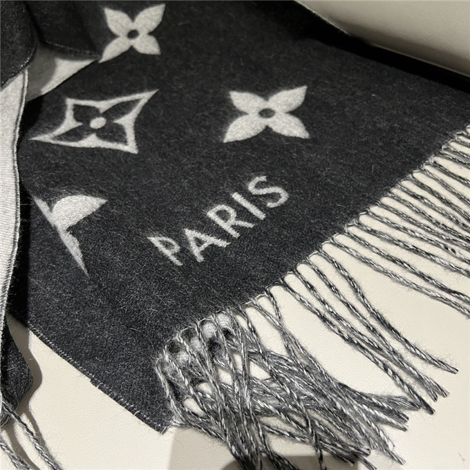 KHĂN Louis Vuitton LV Cashmere scarf