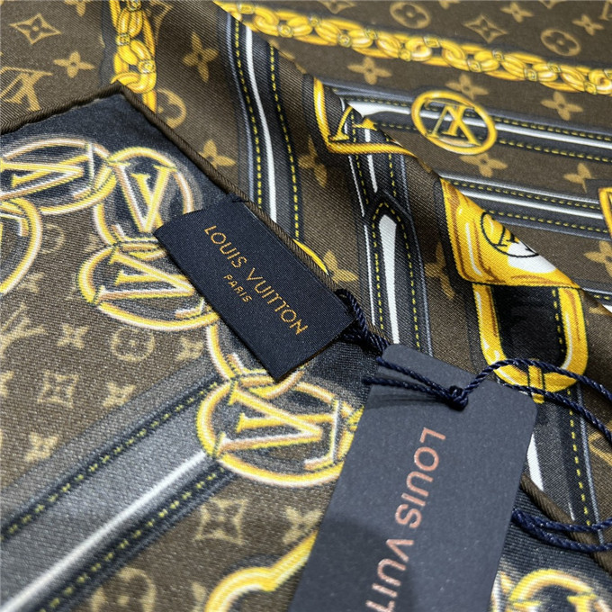 KHĂN Louis Vuitton Silk scarf
