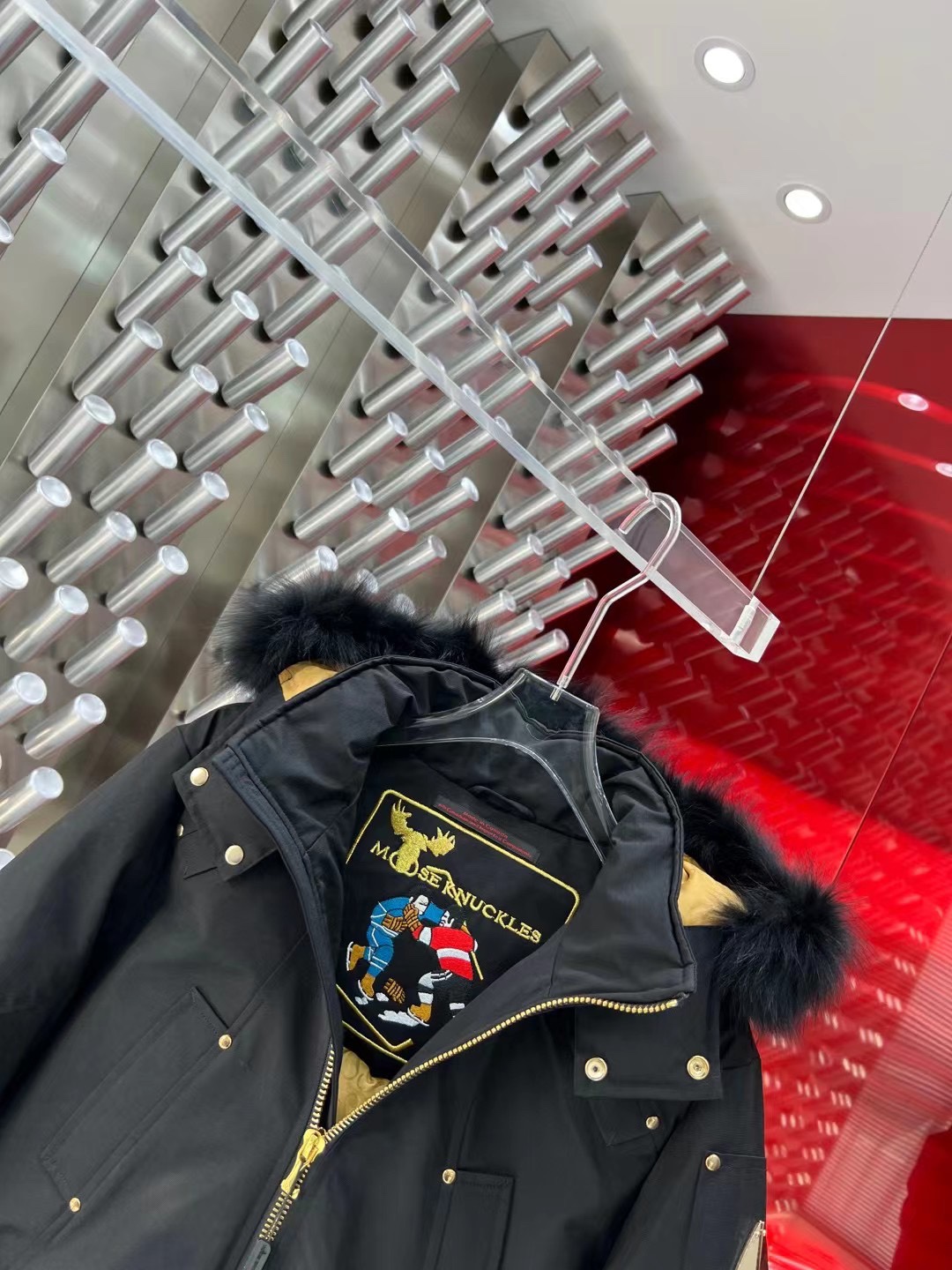 ÁO MOOSE KNUCKLES FEATHER DOWN JACKET