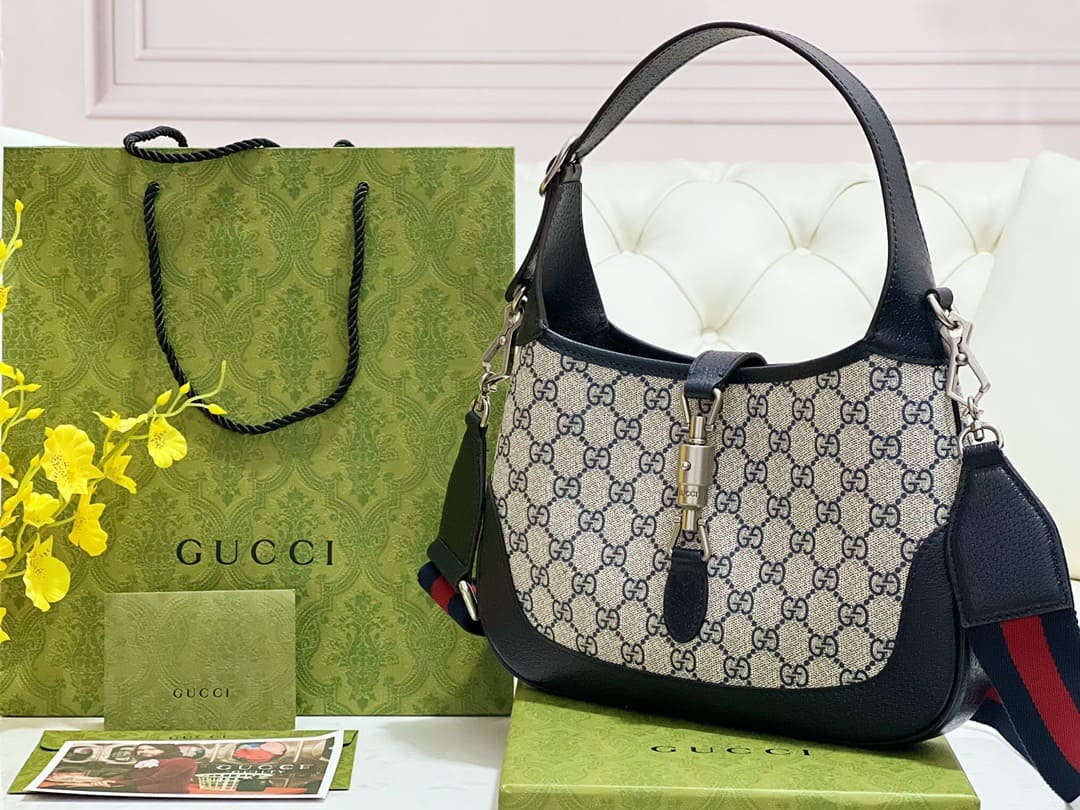 TÚI Gucci Jackie 1961 shoulder bag blue Top Quality