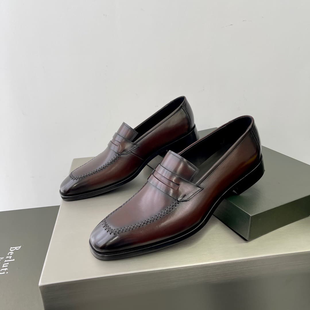 GIÀY BERLUTI LOAFER TOP QUALITY SHOES AAA