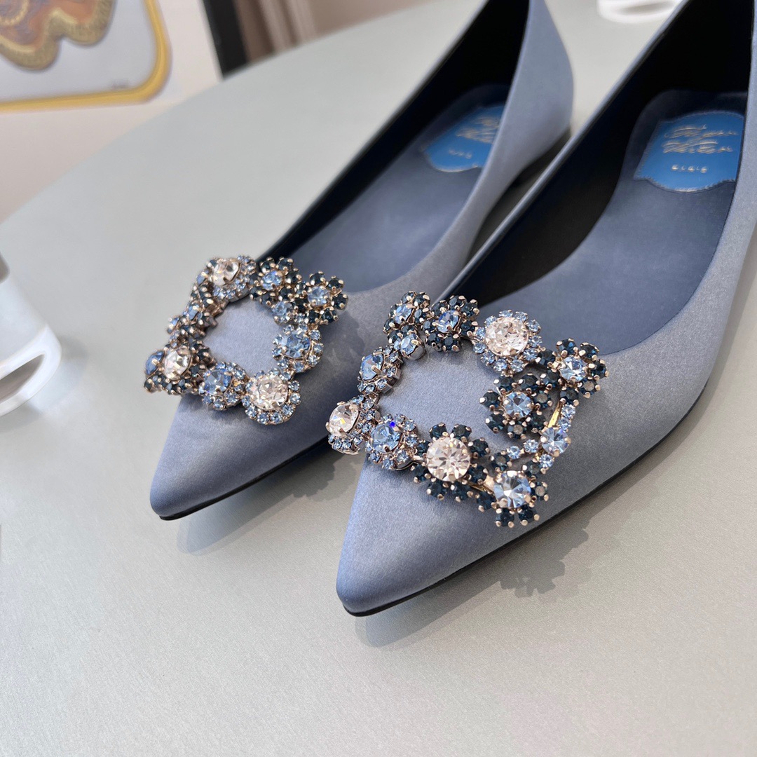 GIÀY ROGER VIVIER Bling Bling ballet flats shoes