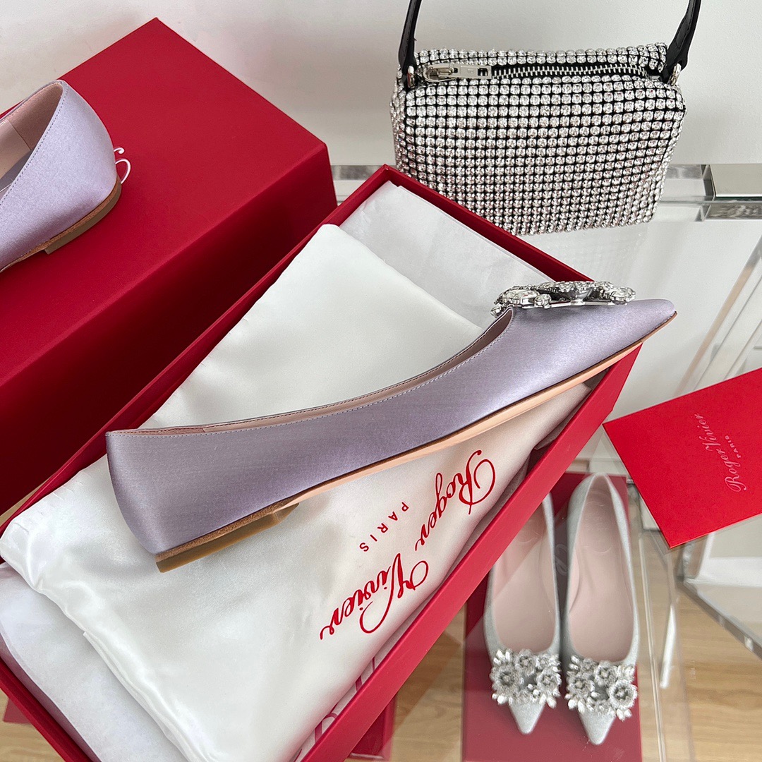 GIÀY ROGER VIVIER Bling Bling ballet flats shoes