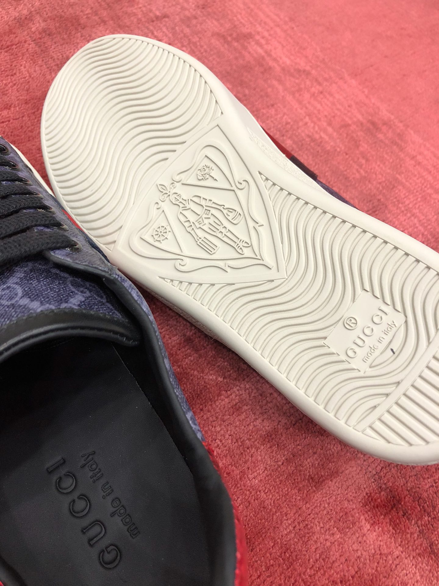 GIÀY GUCCI  Leather Interlocking G Driving Shoes