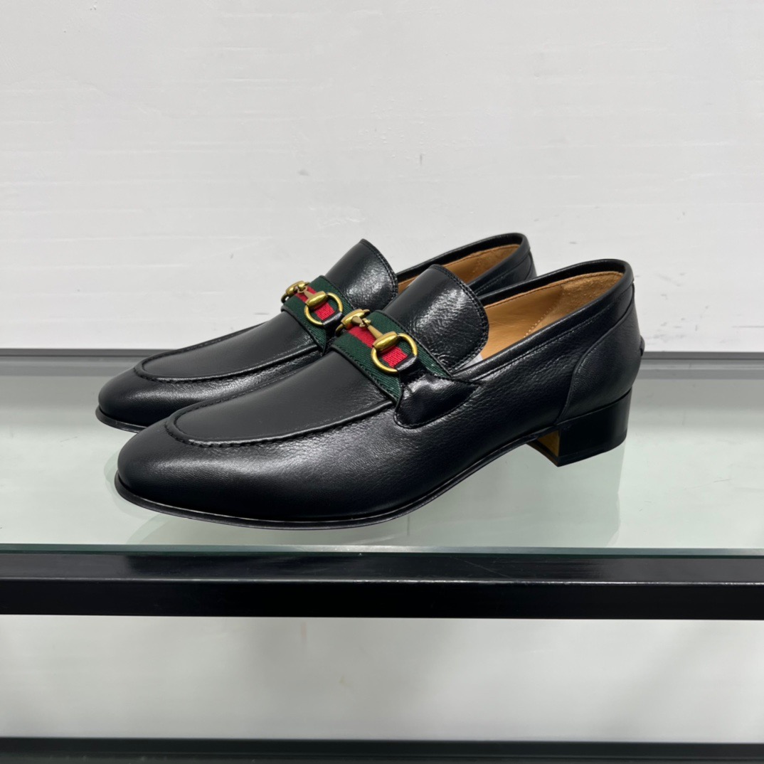 GIÀY GUCCI GG HORSEBIT LOGO LOAFER SHOES