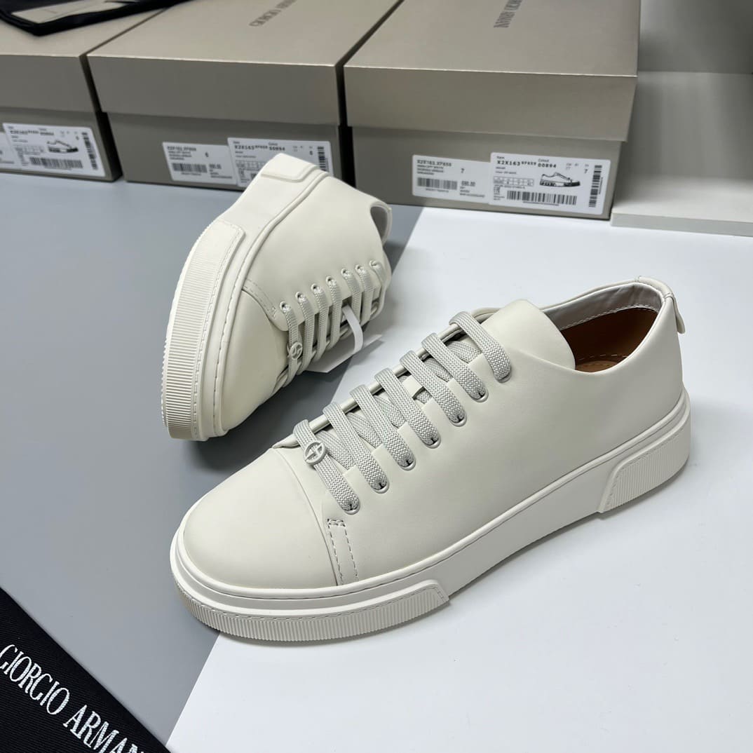 GIÀY GIORGIO ARMANI SNEAKERS LOW TOP SHOES AAA