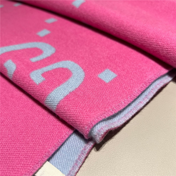 KHĂN Gucci GG Pink scarf