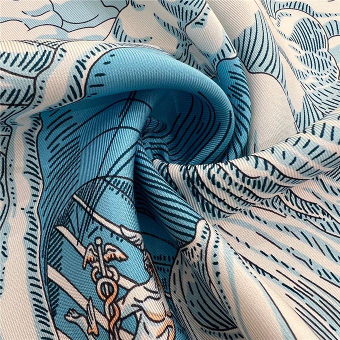 KHĂN Hermes Le Horse Silk scarf