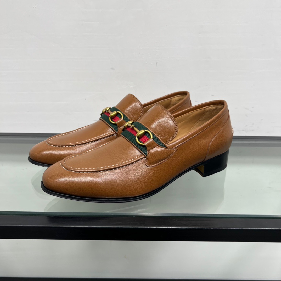 GIÀY GUCCI GG HORSEBIT LOGO LOAFER SHOES