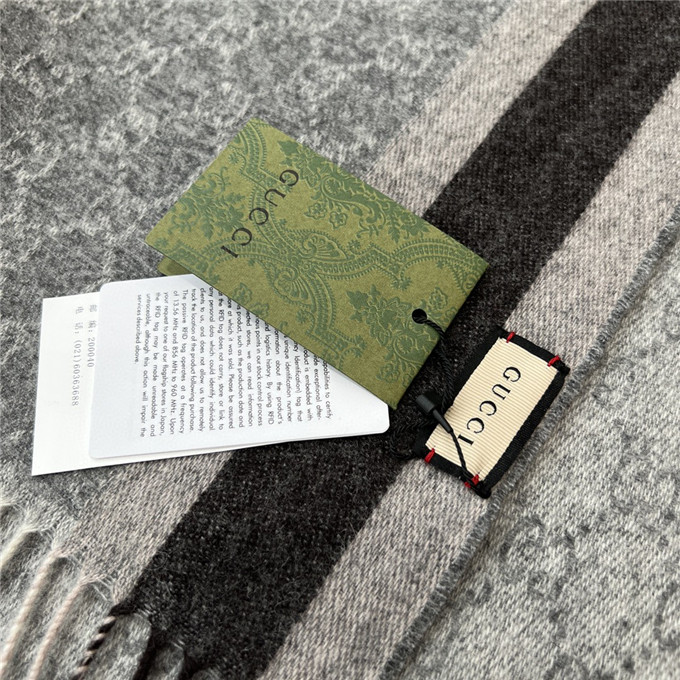KHĂN Gucci GG Cashmere scarf