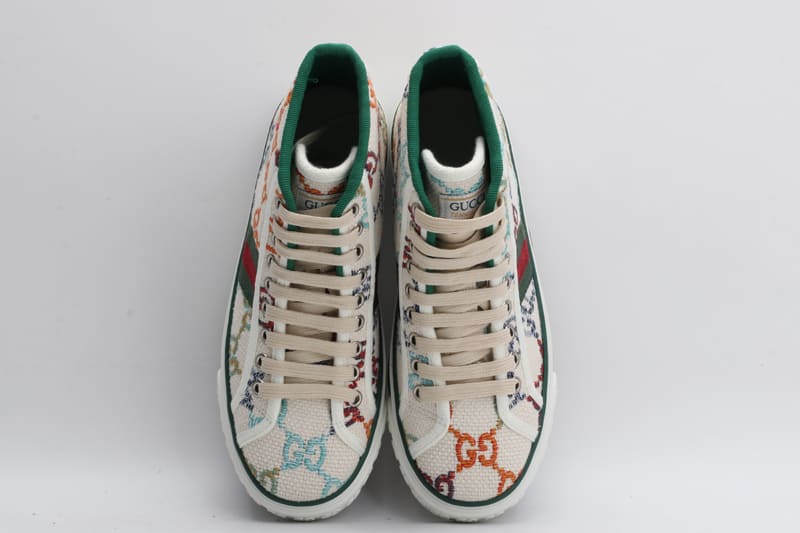 GIÀY GUCCI TENNIS 1977 HIGH TOP QUALITY SHOES AAA