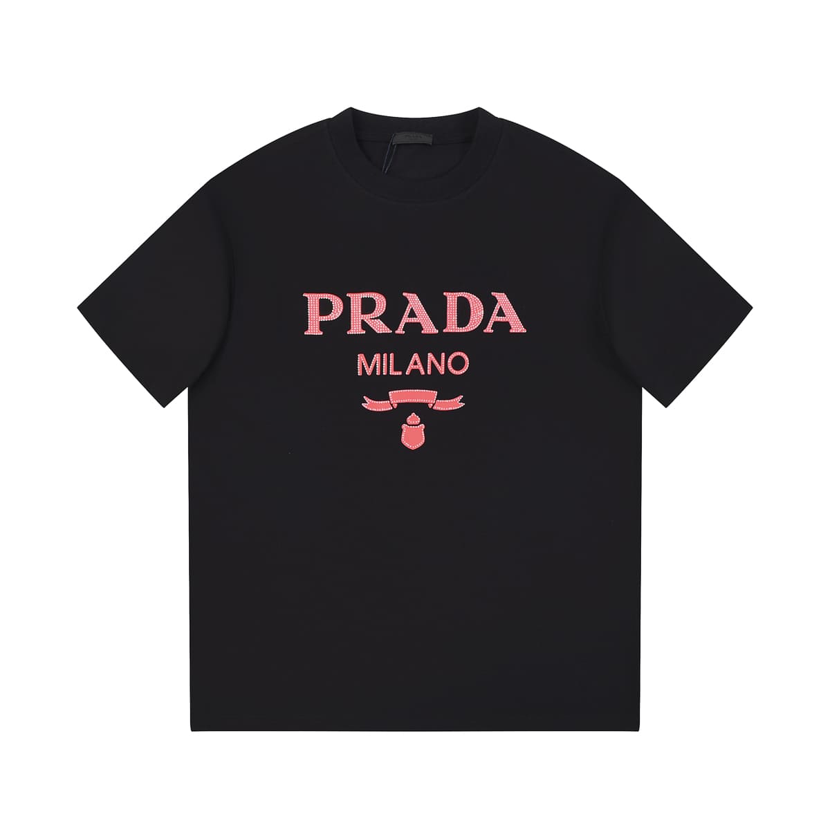 ÁO PRADA T SHIRT MÀU ĐEN UNISEX