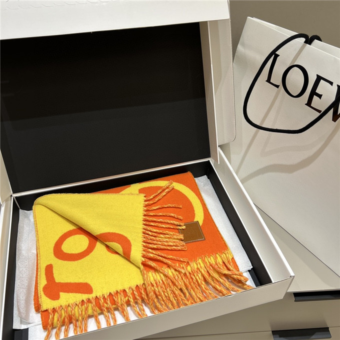 KHĂN LOEWE Cashmere scarf
