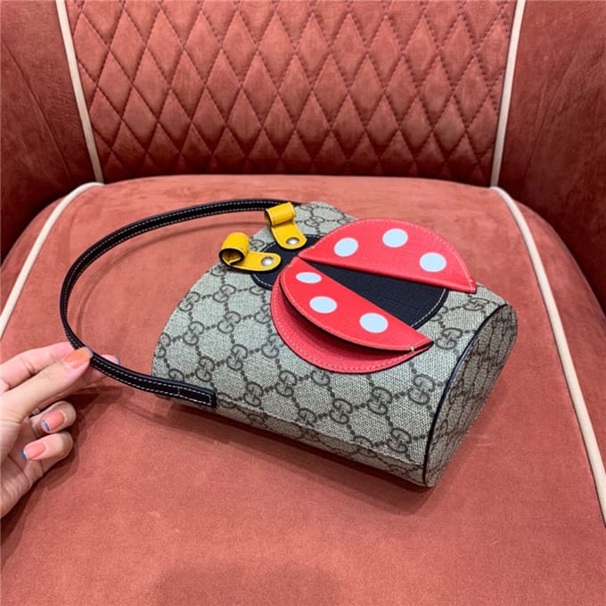 TÚI Gucci Children's ladybug bucket bag Top Quality