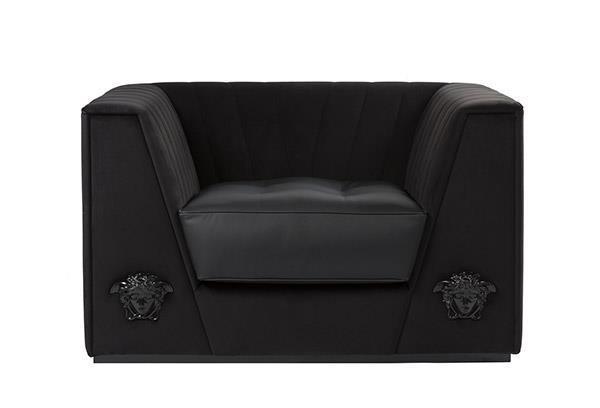 GHẾ DA VERSACE VIA GESU ARM CHAIR