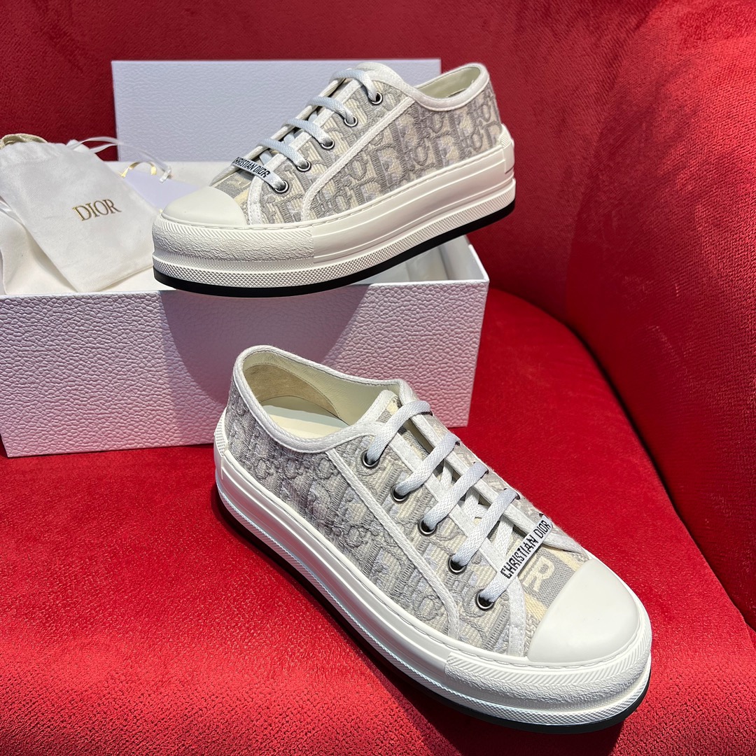 GIÀY Christian Dior Walk'N 23 Oblique White