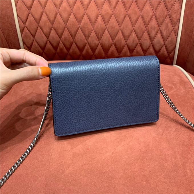 TÚI Gucci Dionysus super mini leather bag blue Top Quality