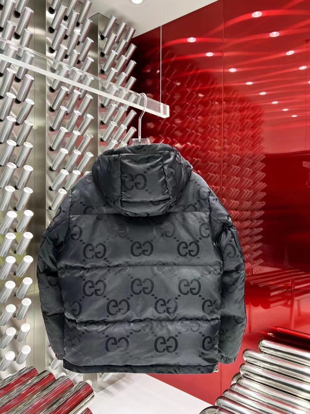 ÁO GUCCI GG FEATHER DOWN JACKET