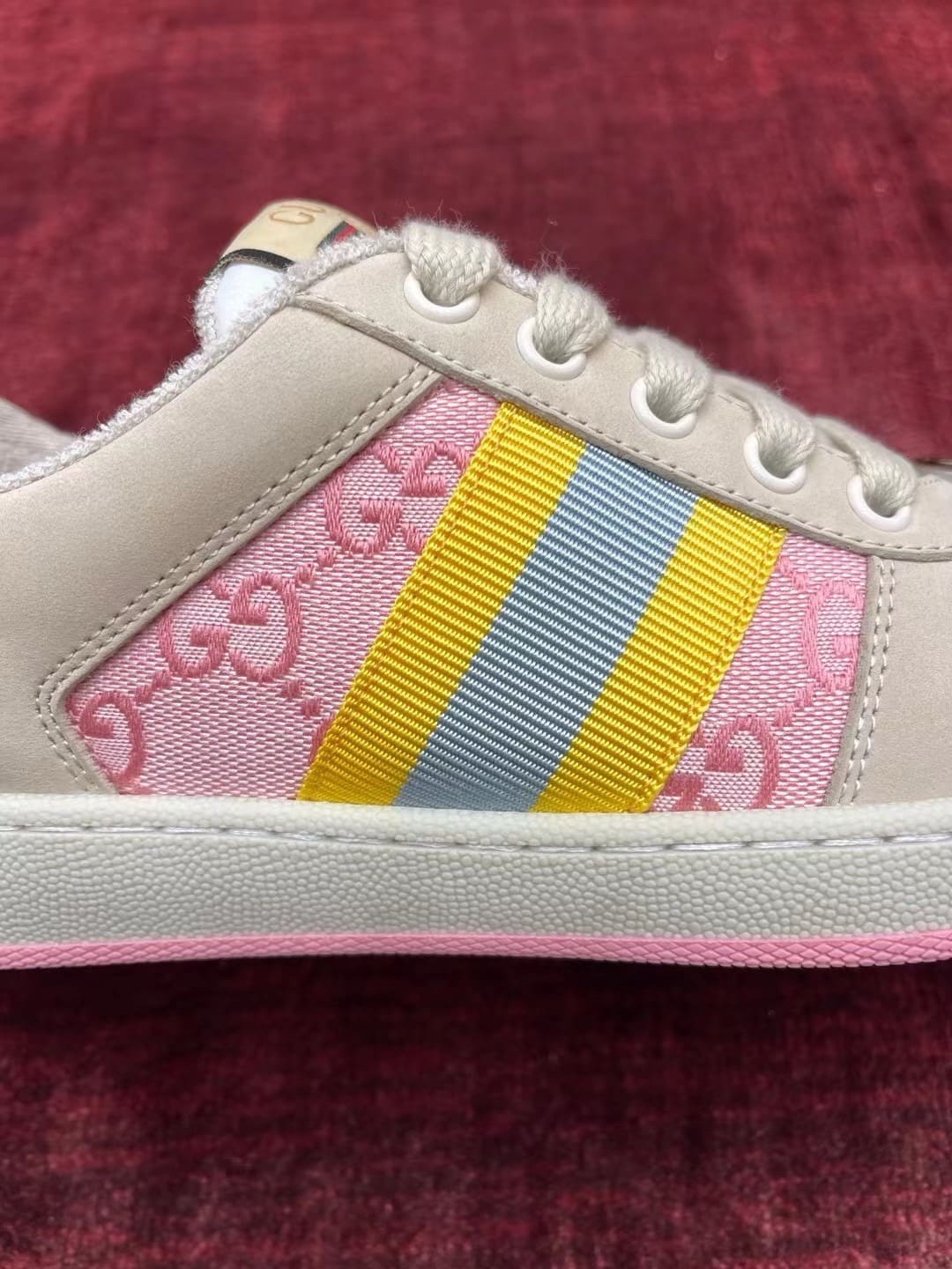GIÀY GUCCI SCREENER UNISEX HIGH TOP QUALITY SHOES AAA