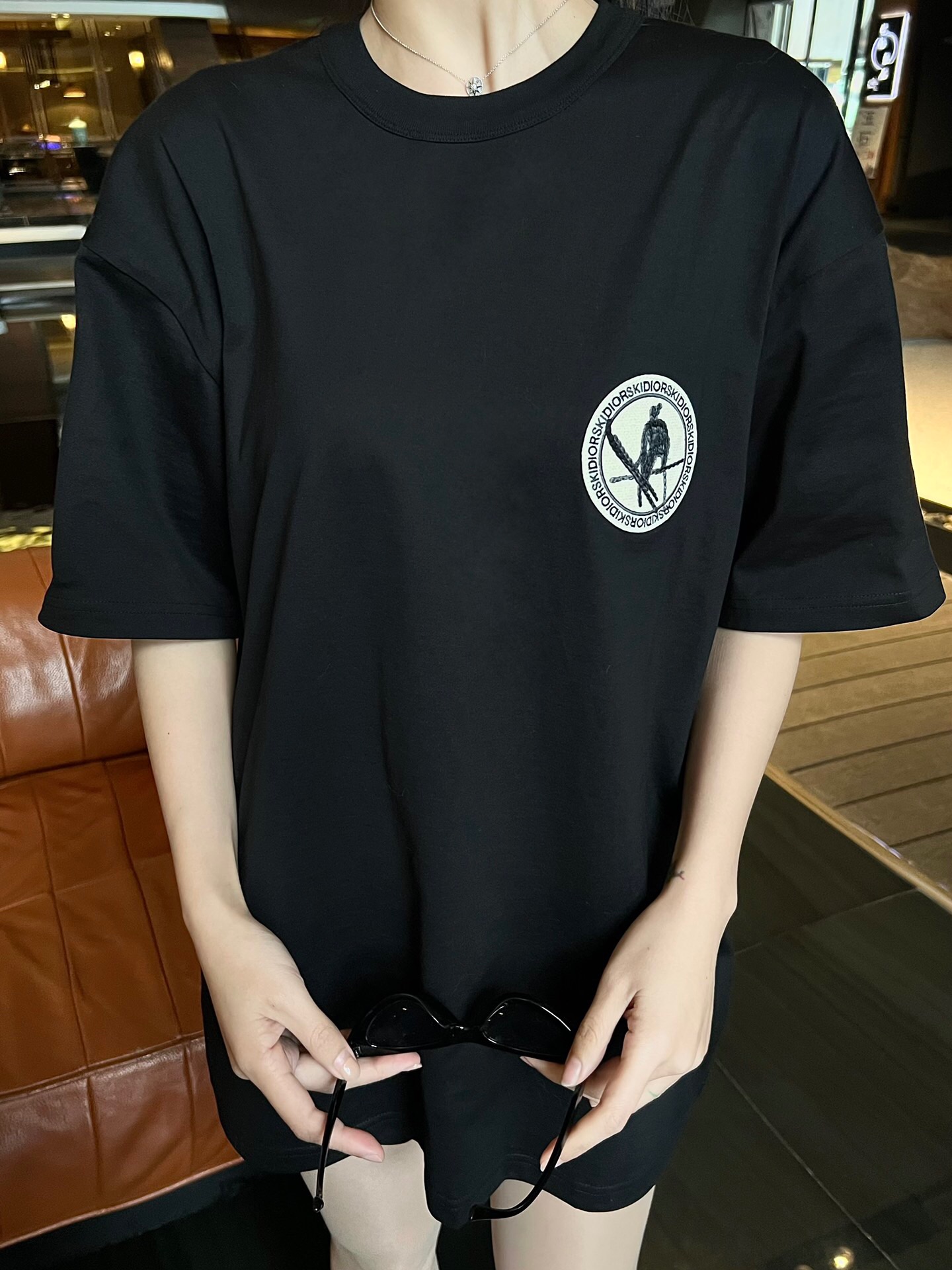 ÁO DIOR T SHIRT MÀU ĐEN UNISEX