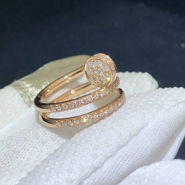 Nhẫn Cartier Just un Clou vàng hồng 18K