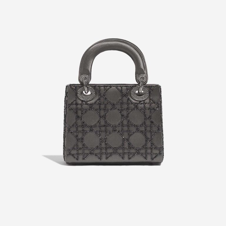 TÚI Dior Lady Mini Satin Grey