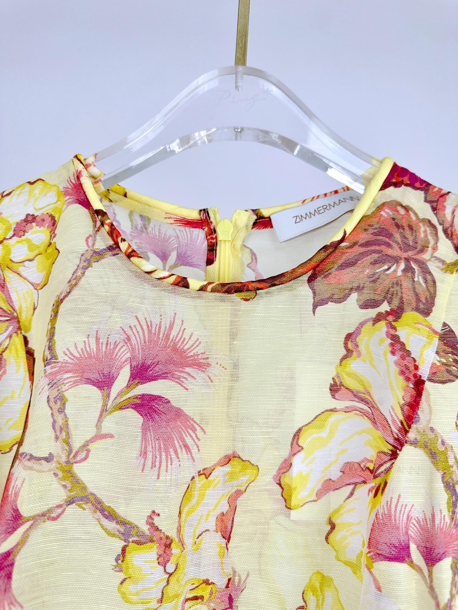 VÁY ZIMMERMANN Flower Vintage Dress