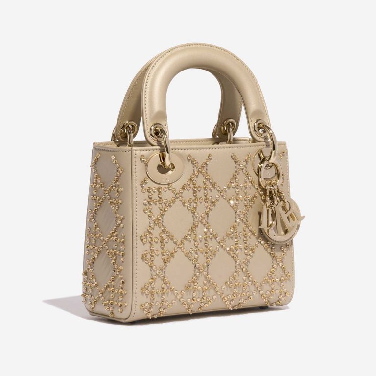 TÚI Dior Lady Mini Calf Light Beige