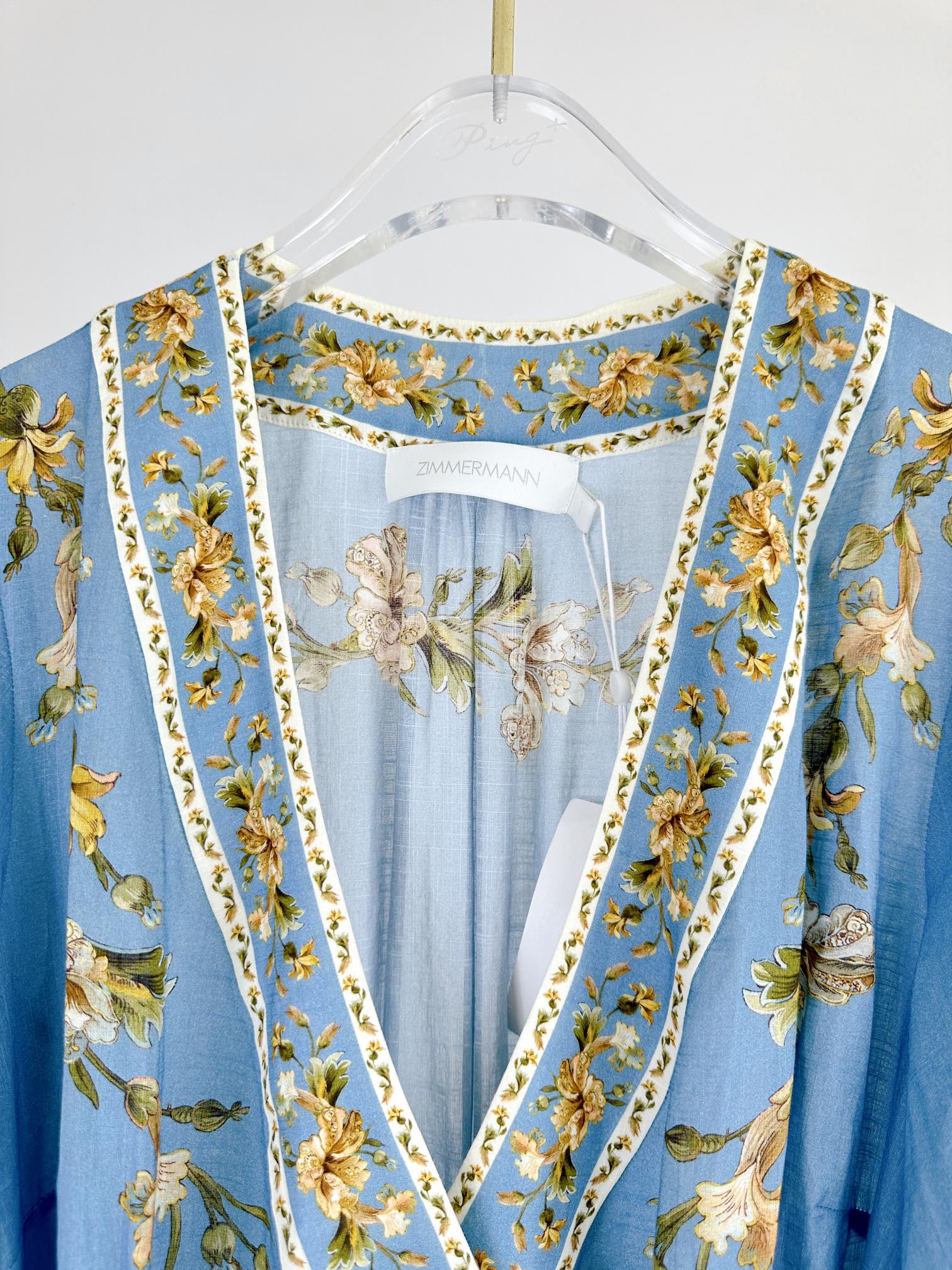 VÁY ZIMMERMANN Flower Long Vintage Dress