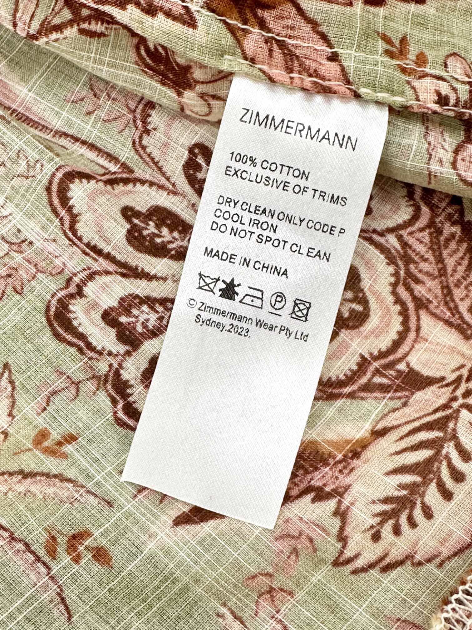 VÁY ZIMMERMANN Flower Vintage Dress High Classy