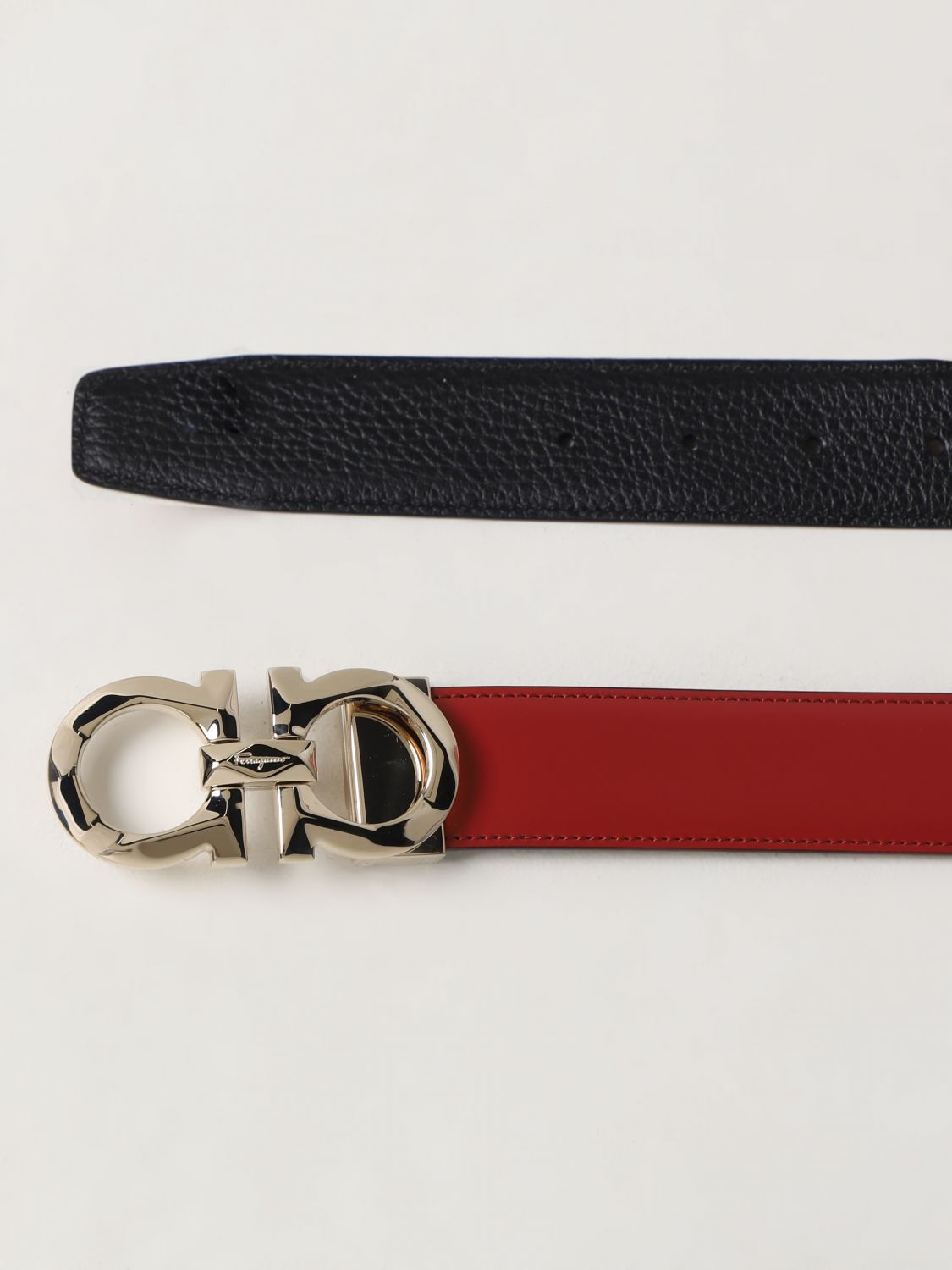 DÂY LƯNG SALVATORE FERRAGAMO Red leather