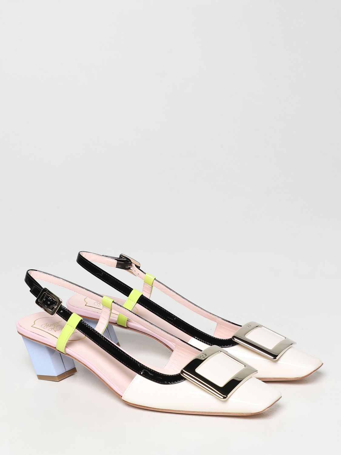 GIÀY ROGER VIVIER Beige high heel shoes