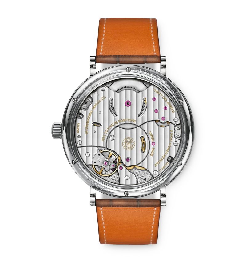 Đồng hồ IWC Portofino 8 Days Rose Gold mặt số màu trắng