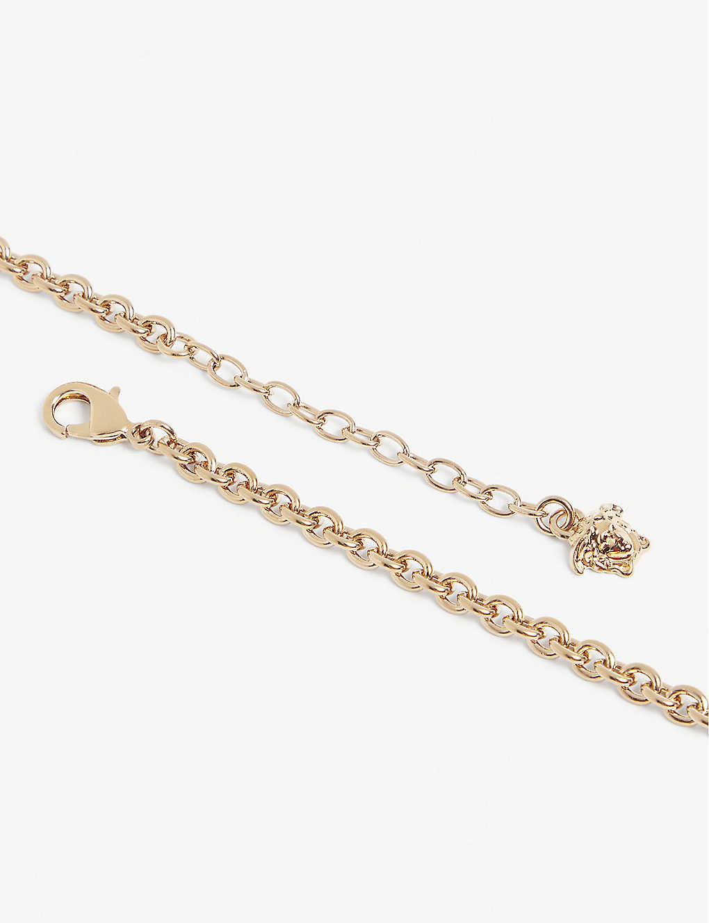 DÂY Versace Medusa brass pendant necklace