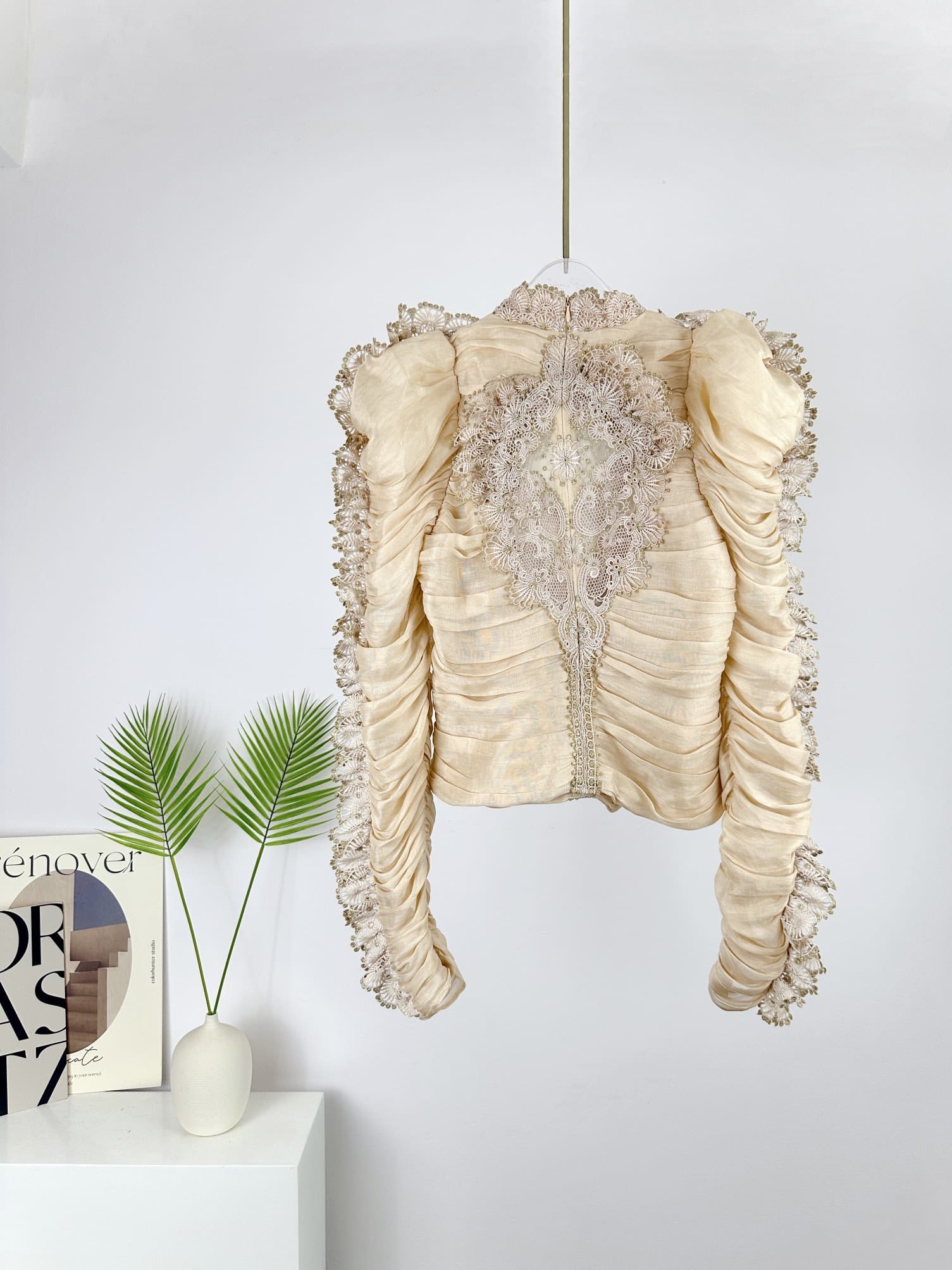 ÁO ZIMMERMANN Tay bồng Vintage Dress
