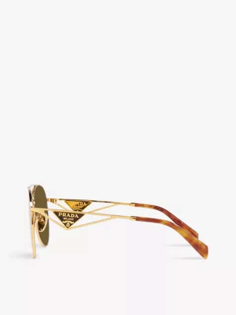 Kính PRADA Pilot-frame metal sunglasses HIGH CLASSY AAA