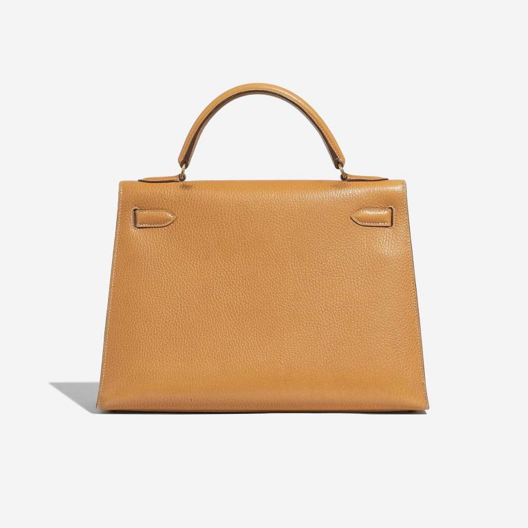 TÚI Hermès Kelly 32 Ardennes Moutarde Gold Buckle khóa vàng