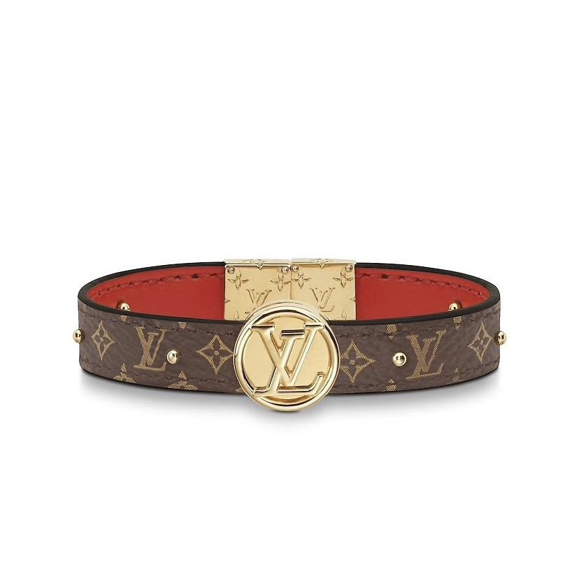 LOUIS VUITTON LV CIRCLE REVERSIBLE MONOGRAM BRACELET