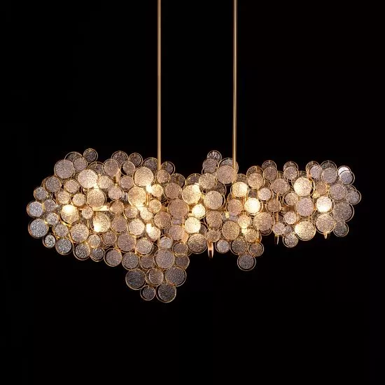ĐÈN CHÙM LUXURY THE CIRCLE CRYSTAL CHANDELIER