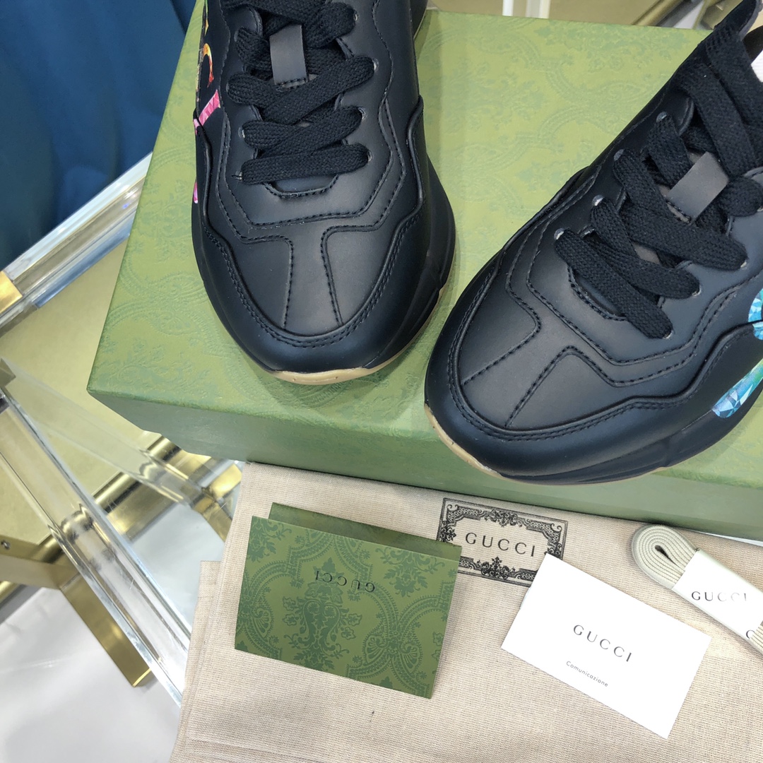 GIÀY GUCCI RHYTON GG ITALIA SNEAKERS SHOES UNISEX