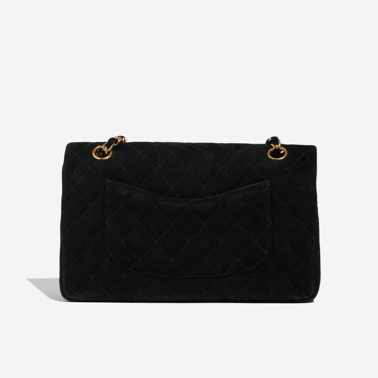 TÚI Chanel CF Medium Suede Black da lộn