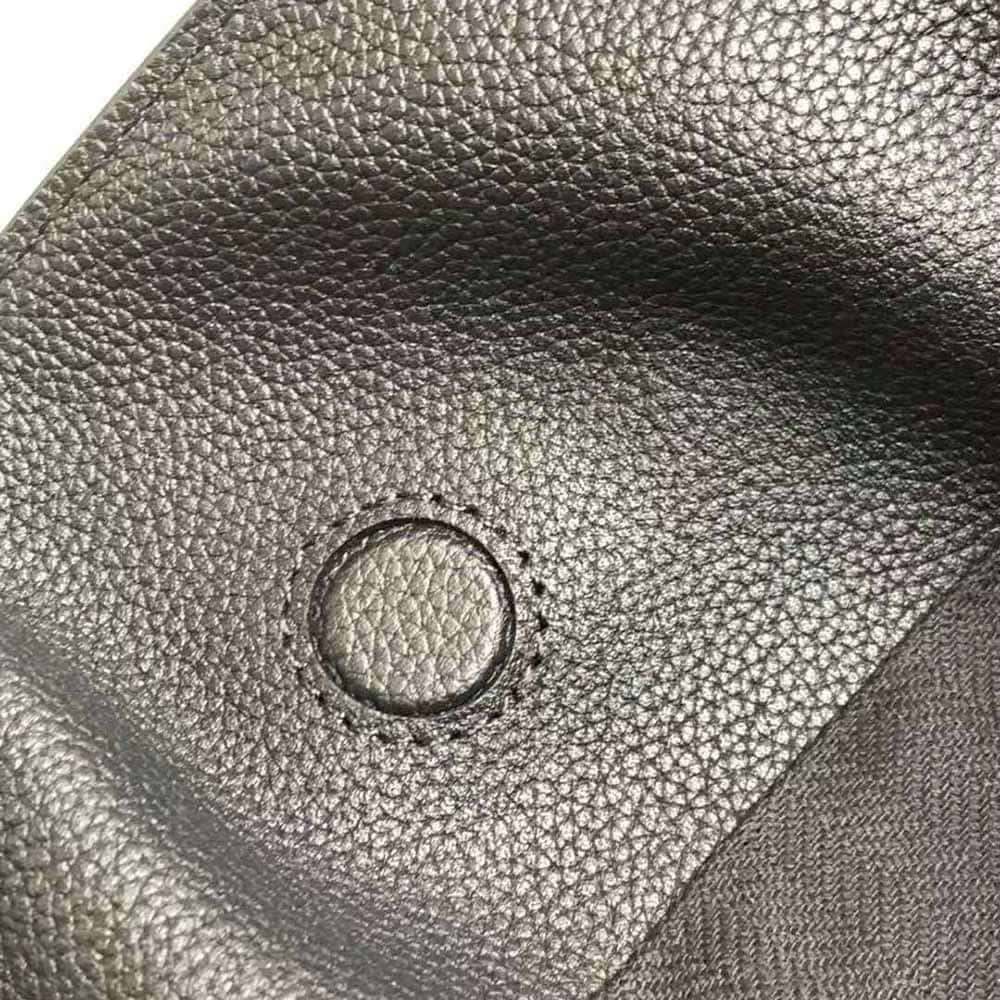 TÚI LOEWE Mini Flamenco Clutch in Anagram Jacquard and Calfskin-Black