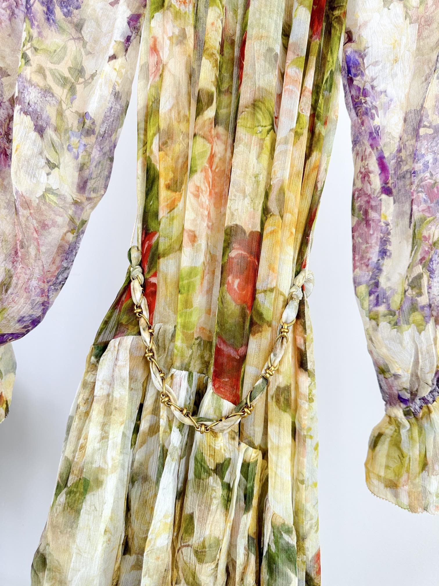 VÁY ZIMMERMANN Flower Vintage Long Dress High Classy