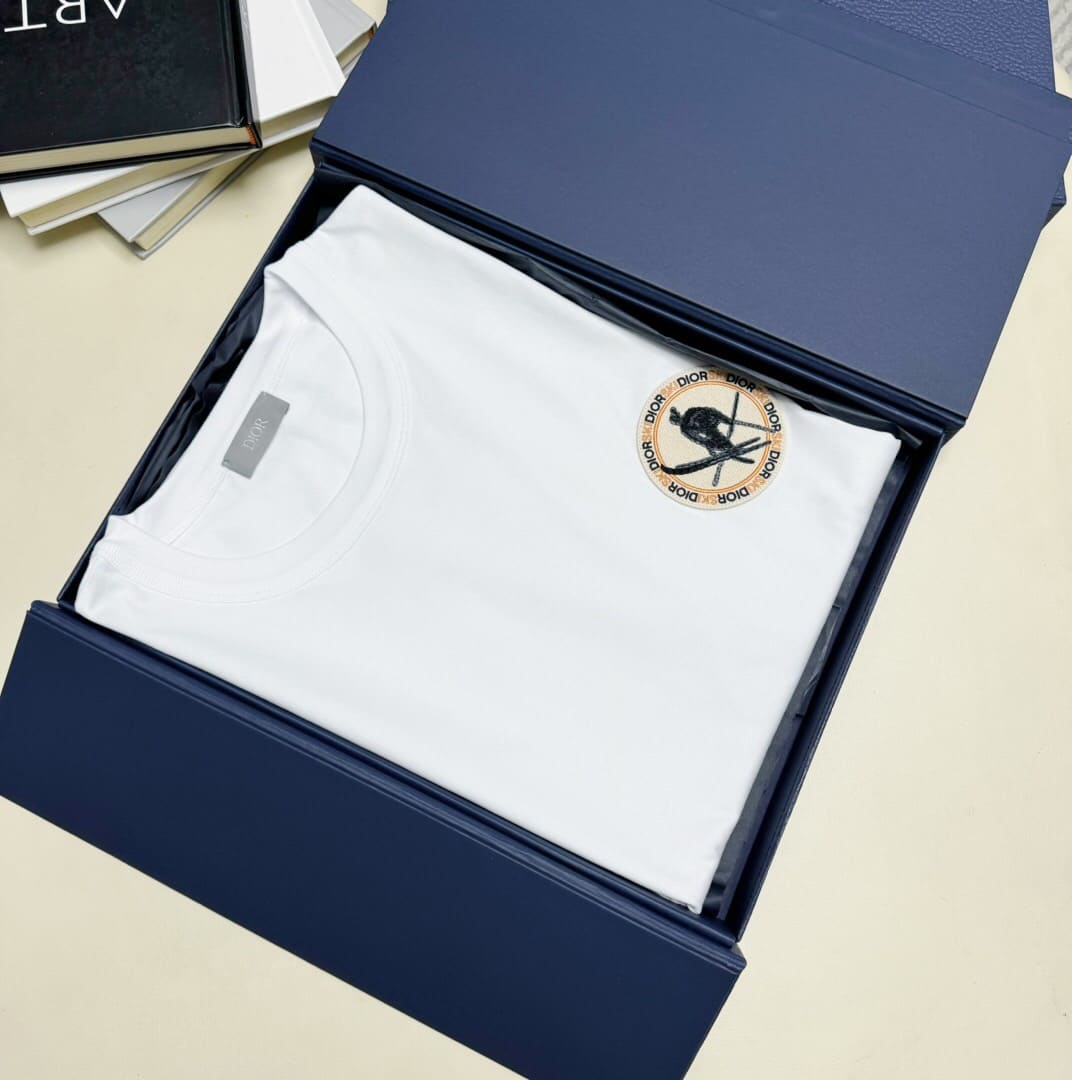 ÁO DIOR T SHIRT MÀU TRẮNG UNISEX