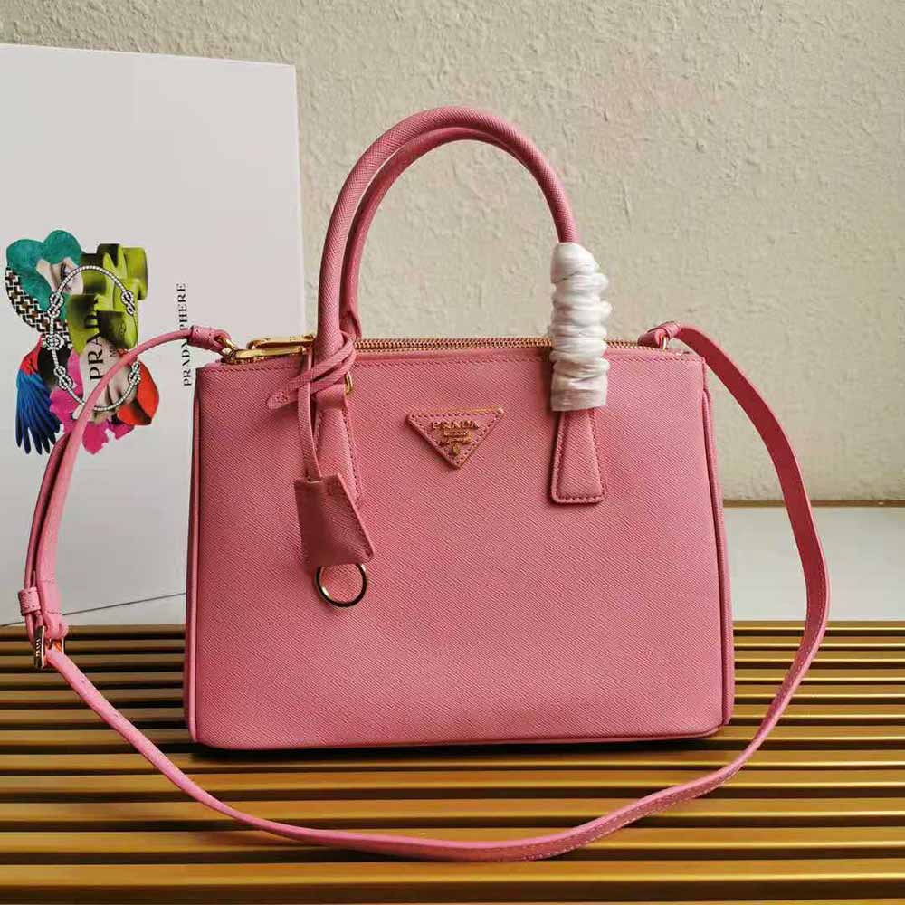 TÚI Prada Saffiano Leather Prada Galleria Bag-Pink