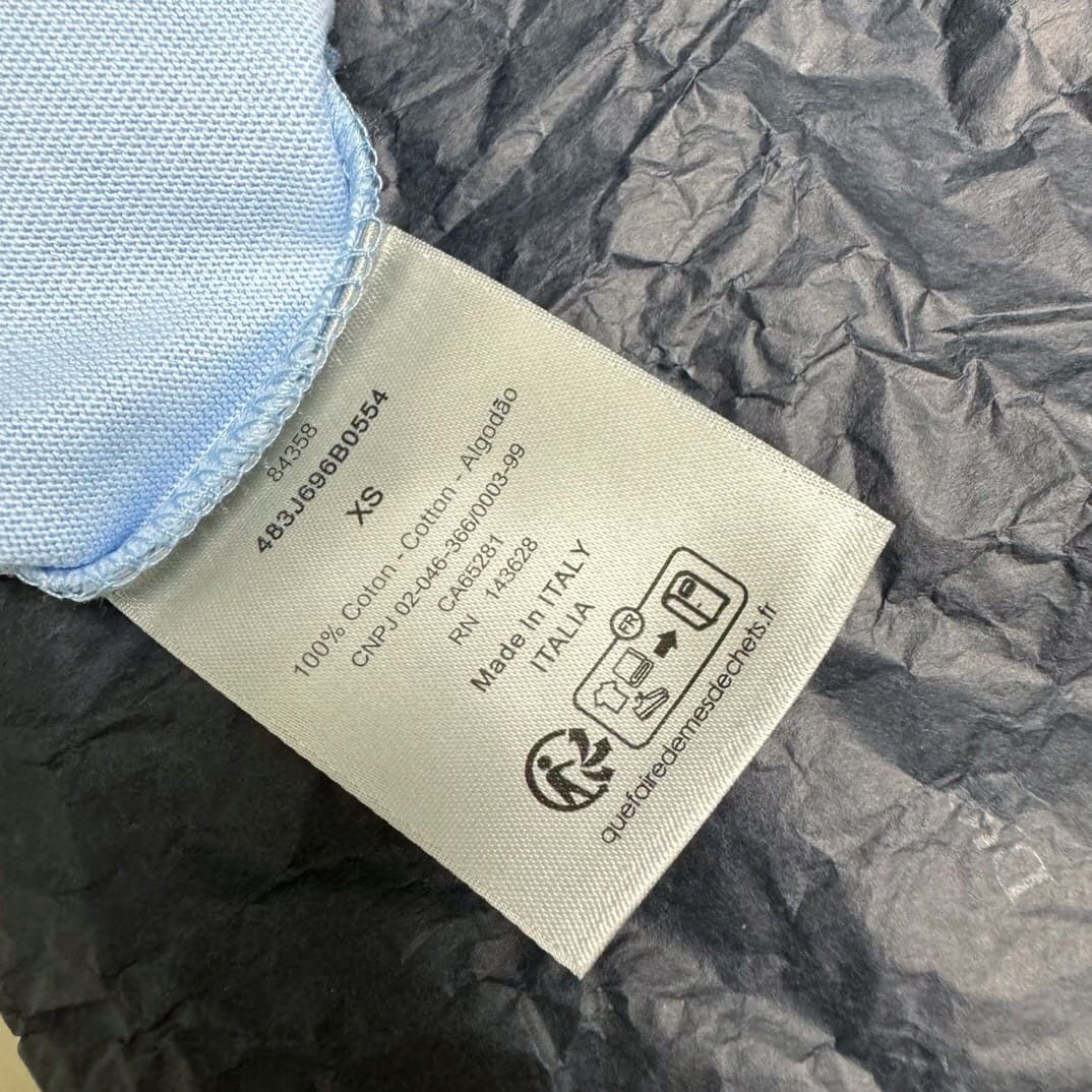 ÁO DIOR T SHIRT MÀU XANH UNISEX